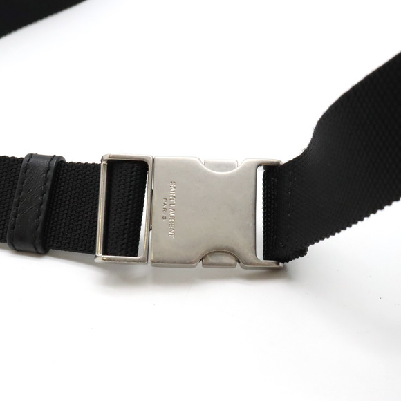 Saint Laurent Foldable City Rucksack Backpack Nylon Black - Picture 9 of 9